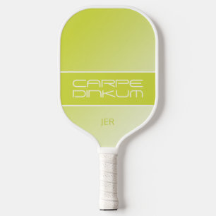 Raquette De Pickleball Initiales De Pun Dink Vert Ombre Sports Jaunes