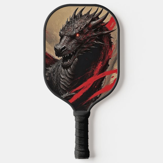 Raquette De Pickleball Inspiré par les dragons (Recto)