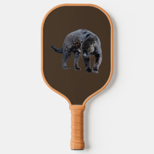 Raquette De Pickleball Jaguar Diablo brown tan and fur pickleball paddle