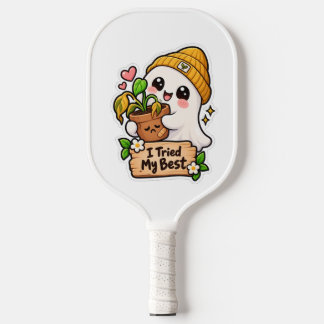 Raquette de Pickleball « J'ai fait de mon mieux »