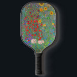 Raquette De Pickleball Jardin agricole de Gustav Klimt avec tournesols<br><div class="desc">Jardin agricole de Gustav Klimt avec Paddle de Pickleball de tournesols.</div>