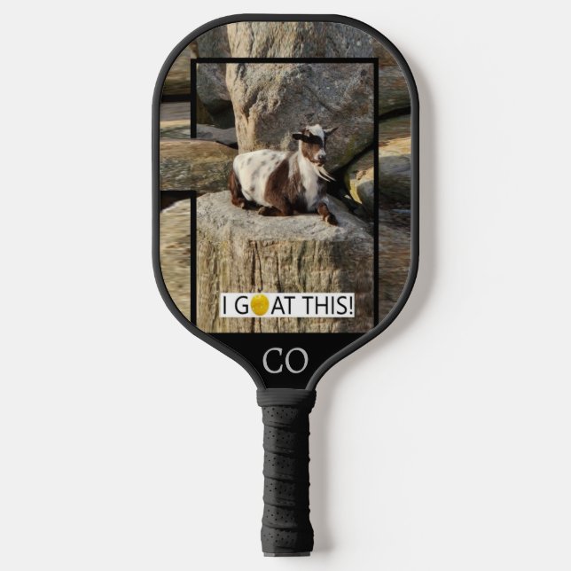 Raquette De Pickleball "Je chante ça ! Colorado" Pickleball Paddle (Recto)