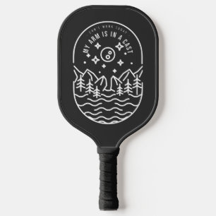 Raquette De Pickleball Je ne peux pas travailler aujourd'hui mon bras est