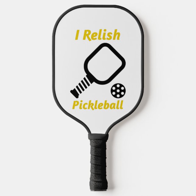 Raquette De Pickleball Je Relie Le Pickleball (Recto)