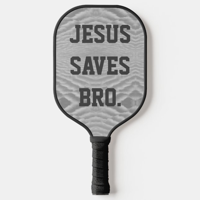 Raquette De Pickleball Jésus Sauve Bro. (Recto)