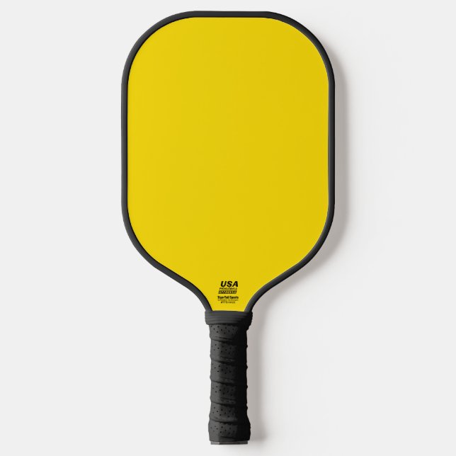 Raquette De Pickleball Jouet en caoutchouc Jaune Automne Automne Chute Co (Recto)