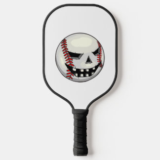 Raquette De Pickleball Joueur de baseball Halloween Jack-o'-lantern