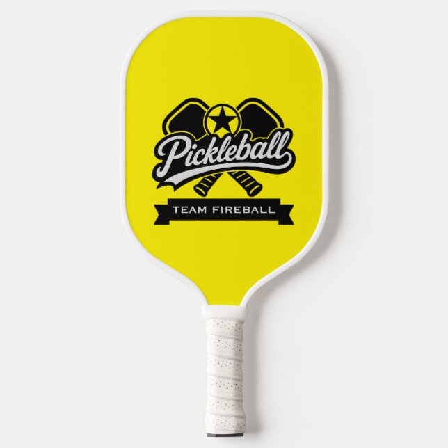 Raquette De Pickleball Joueur d'équipe de pickleball (Recto)