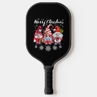 Raquette De Pickleball Joyeux Noël Gnomes