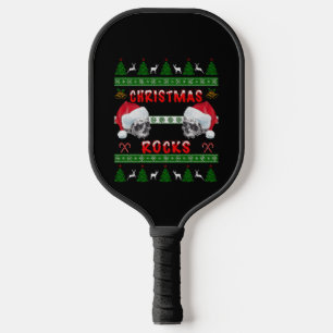 Raquette De Pickleball Joyeux Noël ROCKS Vilain Sweat de Noël