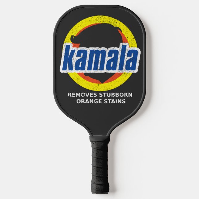 Raquette De Pickleball Kamala supprime les taches orange têtues (Recto)