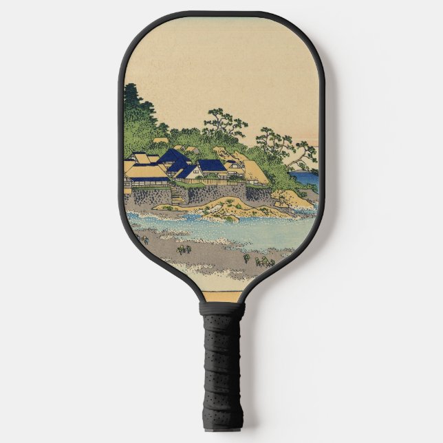 Raquette De Pickleball Katsushika Hokusai Enoshima dans la province de Sa (Recto)