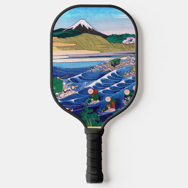 Raquette De Pickleball Katsushika Hokusai - Fuji from Kanaya on Tokaido (Recto)