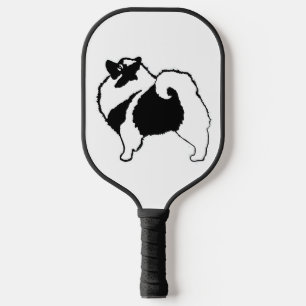 Raquette De Pickleball Keeshond Graphics - Cute Original Chig Art