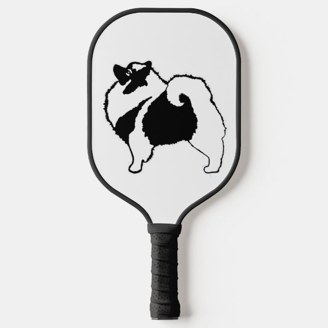 Raquette De Pickleball Keeshond Graphics - Cute Original Chig Art (Recto)