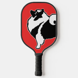 Raquette De Pickleball Keeshond Graphics - Cute Original Chig Art