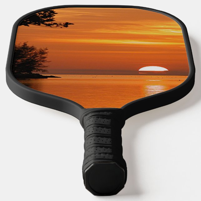 Raquette De Pickleball Key West, coucher de soleil de Floride (Poser)