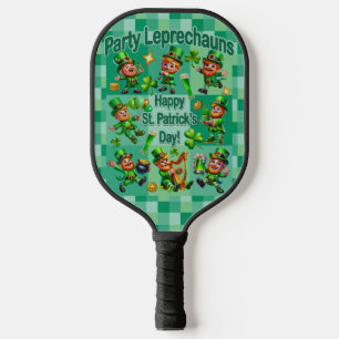 Raquette De Pickleball La fête de la Saint-Patrick Adorables "Lutins de f