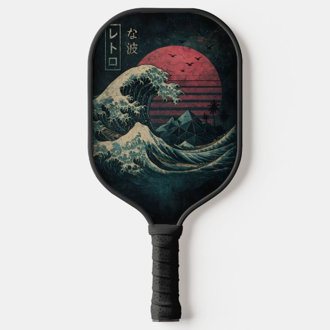 Raquette De Pickleball La Grande Classique de la Vague Rétro (Recto)
