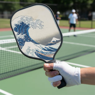 Raquette De Pickleball La Grande Vague - art japonais