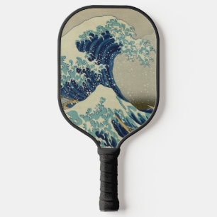 Raquette De Pickleball La Grande Vague au large de Kanagawa par Hokusai