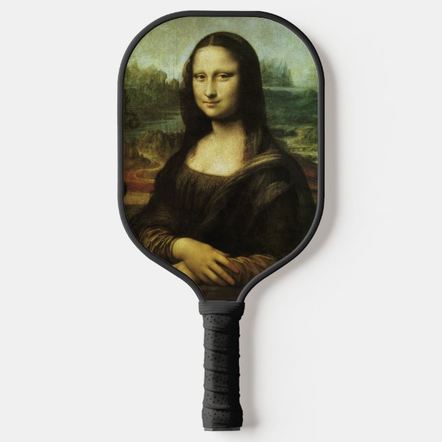 Raquette De Pickleball La Joconde de Léonard de Vinci, Art de la Renaissa (Recto)