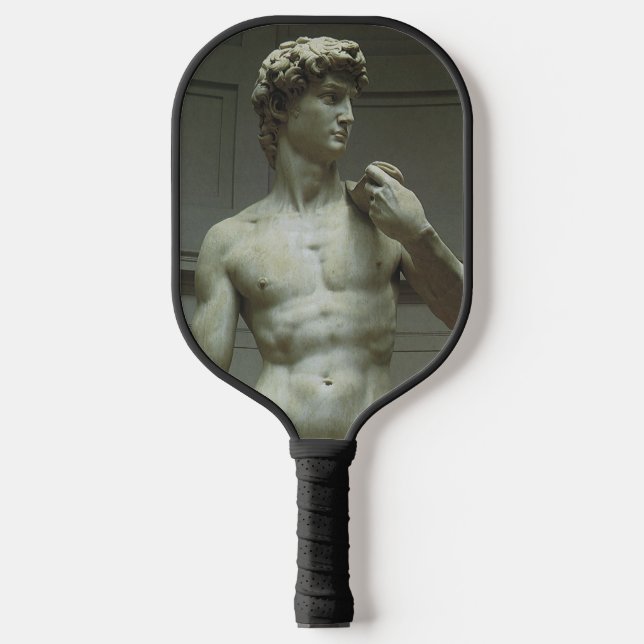 Raquette De Pickleball La statue de David de Michelangelo (Recto)