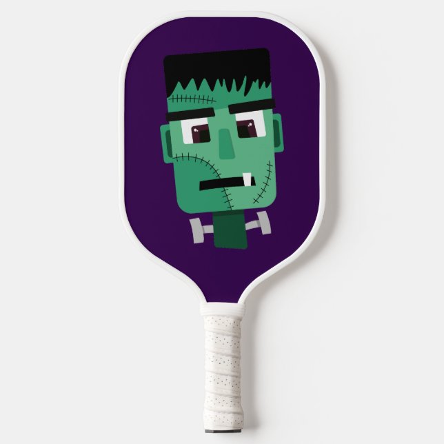 Raquette De Pickleball La tête du monstre Frankenstein (Recto)