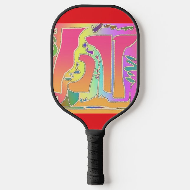 Raquette De Pickleball Labyrinthe Incroyable (Recto)