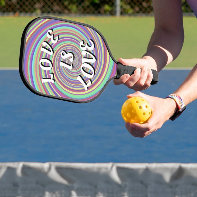 Raquette De Pickleball L'amour est l'amour de la fierté (Insitu)