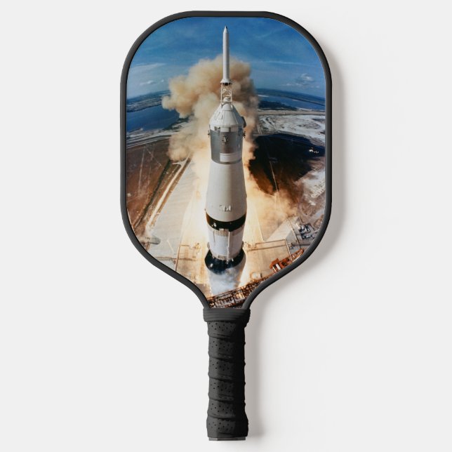 Raquette De Pickleball Lancement de la fusée Saturne V 1969 pour le vaiss (Recto)