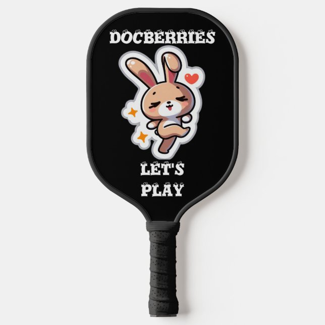 Raquette De Pickleball Lapin (Recto)
