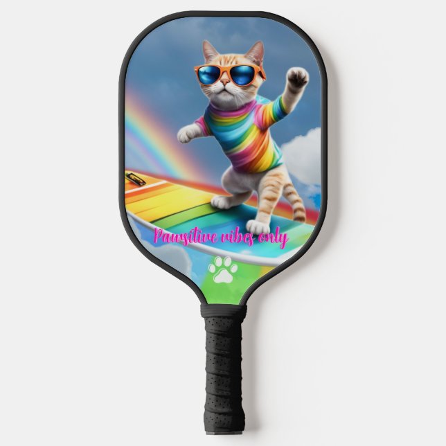 Raquette De Pickleball L'Arc-en-ciel (Recto)