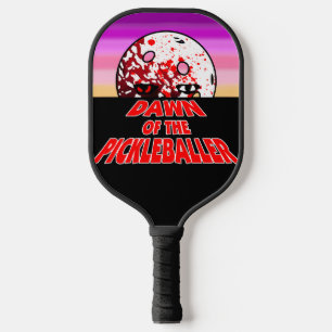 Raquette De Pickleball L'aube du Pickleballer Halloween Horreur Zombie