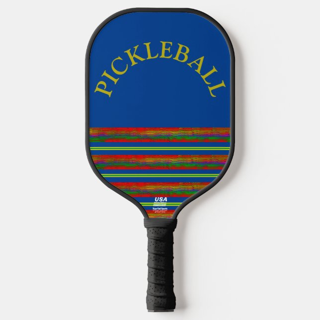 Raquette De Pickleball "Layered in Color"  (Recto)
