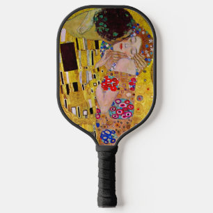 Raquette De Pickleball Le Baiser de Gustav Klimt, Art Nouveau vintage