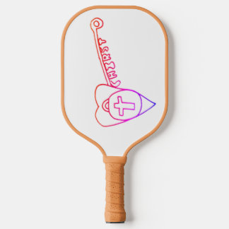 Raquette De Pickleball Le Christ est le Pickleball Clé