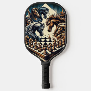 Raquette De Pickleball Le jeu des chevaliers - les échecs rencontre l'ima