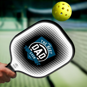 Raquette De Pickleball Le meilleur papa jamais moderne cadeau de Fête des