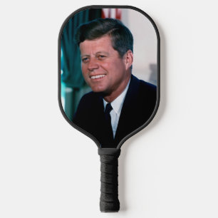 Raquette De Pickleball Le président américain John F. Kennedy au bureau o