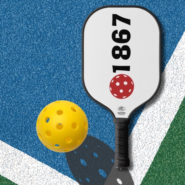 Raquette De Pickleball Lecture, Massachusetts Pickleball Paddle (Créateur téléchargé)