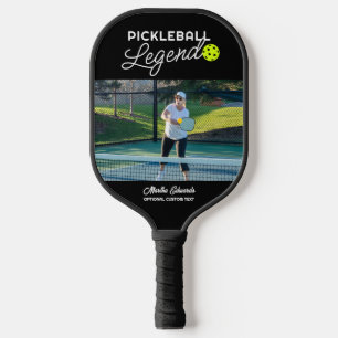 Raquette De Pickleball Légende de Pickleball Photo personnalisée