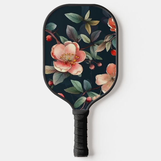 Raquette De Pickleball Les fleurs japonaises (Recto)