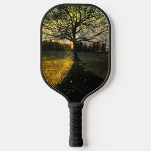 Raquette De Pickleball Les lucioles magiques paysage onirique