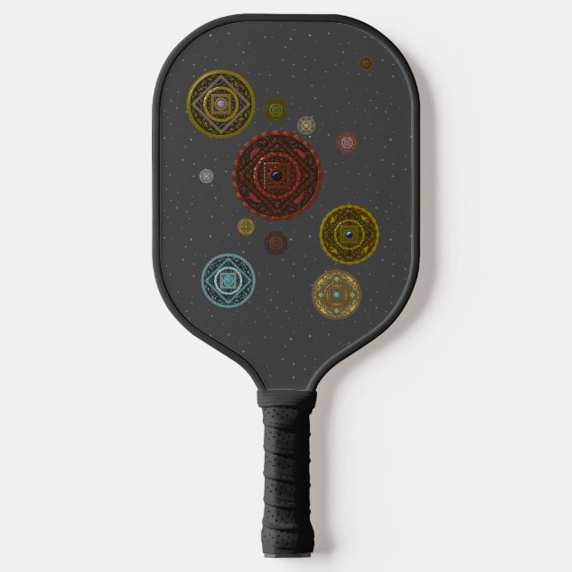 Raquette De Pickleball Les Mandalas du Zodiac (Recto)