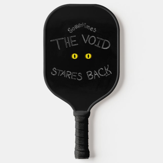 Raquette De Pickleball Les yeux vides de retour (Recto)