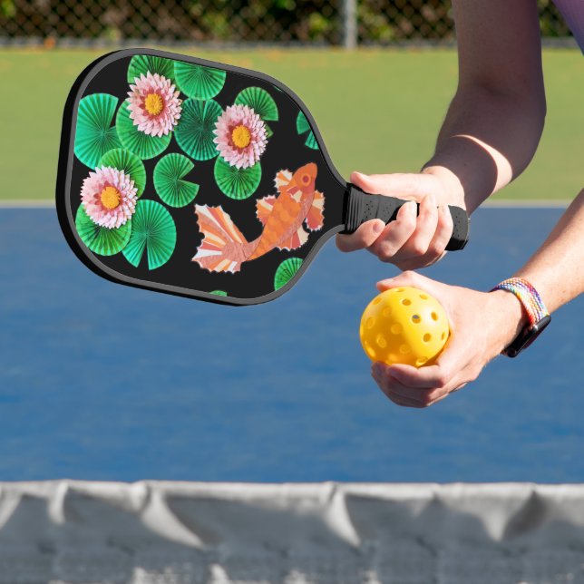 Raquette De Pickleball L'étang de carpes en papier (Insitu)