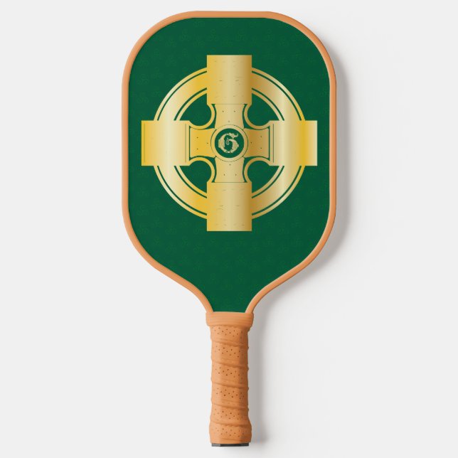 Raquette De Pickleball LETTRE Céleste Céleste CÔTE G MONO (Recto)