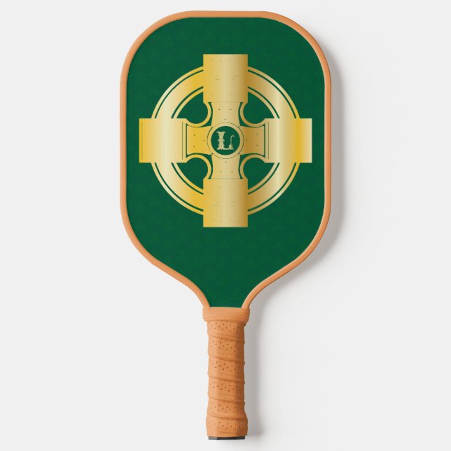 Raquette De Pickleball LETTRE Céleste Céleste CÔTE L MONO (Recto)