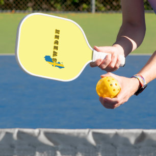 Raquette De Pickleball LETTRE D'ART suédois moderne Carte Drapeau Souveni